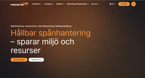 Primetek lanserar ny hemsida